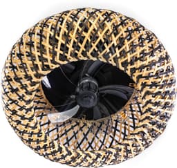 Expo Trading ETH - Plafondventilator No. 8 Otis Ø 50 cm beige zwart — thumbnail 1