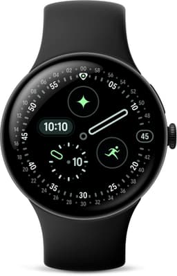 GOOGLE Pixel Watch 4 45MM Smartwatch Obsidian — thumbnail 1