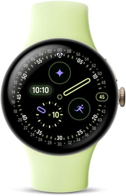 Google Pixel Watch 4 Goud/Groen 41 mm — thumbnail 1