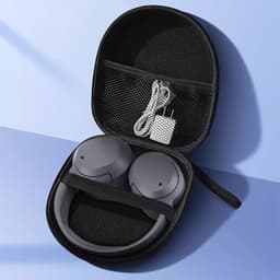 Koptelefoon Case - Harde Beschermhoes - On-ear/Over-ear - Voor de meeste merken/Bluetooth/HIFI/bedrade hoofdtelefoon/Gaming-headset - Koptelefoon Hoesje - Beschermhoes - Draagtas - Waterbestendig - Stootvast - Oortjes Opberg Hoesje - hoge kwaliteit! — thumbnail 5