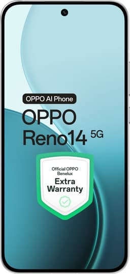 OPPO Reno14 5G 12+256GB Opal White - Extra Garantie — thumbnail 2