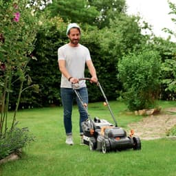 RFWR® Professionele Accu-Grasmaaier met Mulchfunctie voor Groene Gazons tot 500 m² — thumbnail 4