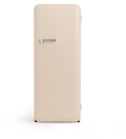 CREATE - Koelkast in retrostijl - Zand - Handvat Zilver - FRIDGE RETRO 281L — thumbnail 1