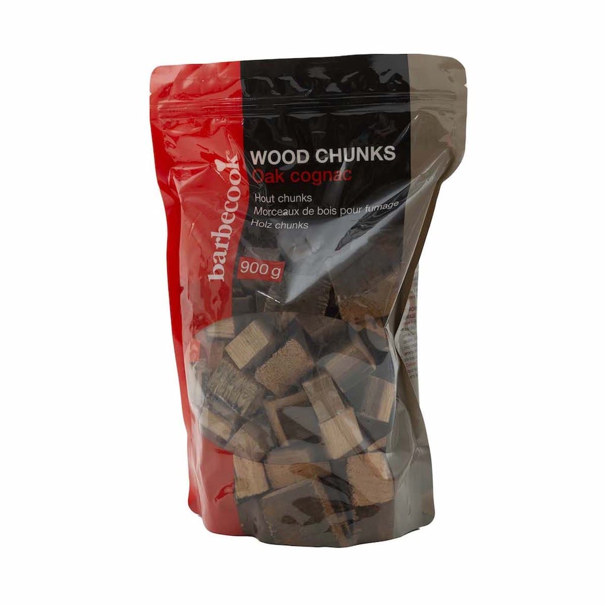 Barbecook - Hout chunks eik cognac 900 gram — afbeelding 1