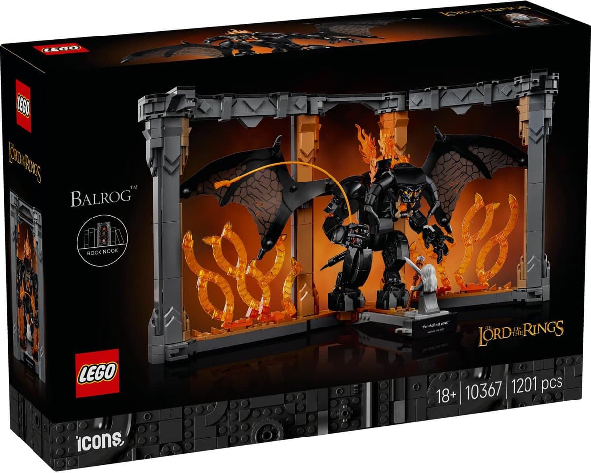 Lego Icons 10367 Icons - Lord Of The Rings: Balrog Bouwstenen — afbeelding 1