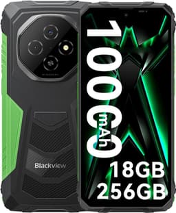Blackview FORT 1 - Robuuste Smartphone - 18 GB RAM - 256 GB ROM - 6,56 inch - 10.000 mAh - Robuuste telefoon - Android 15 - GPS - Groen — thumbnail 1