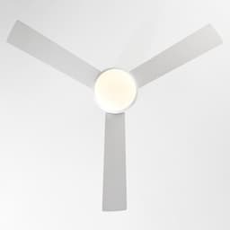 Witte plafondventilator Jinx met afstandsbediening incl. LED — thumbnail 4