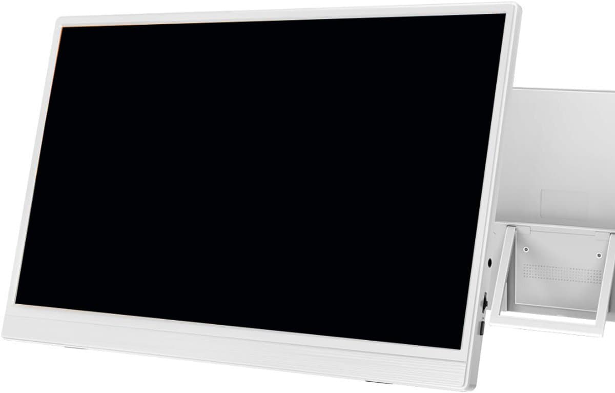 DailySupplies® Portable Monitor - Draagbare Scherm - Uitbreider - Full HD - Wit — afbeelding 1
