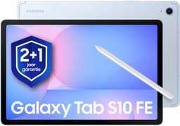 Samsung Galaxy Tab S10 FE - WiFi - 256GB - Blue + 1 jaar extra garantie — thumbnail 1