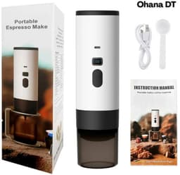 Ohana DT - Draagbaar Koffiezetapparaat - Draagbare Koffiemachine - Geschikt Voor Poeder \ Capsules \ Dolce Gusto = — thumbnail 1