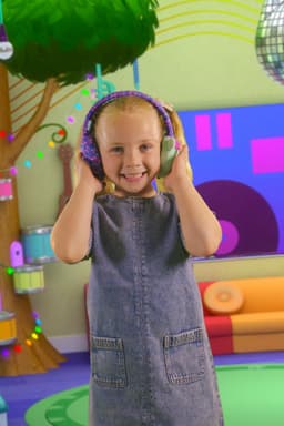 Gabby's Poppenhuis - Mercat - draadloze kinderkoptelefoon - met pluche volumebegrenzing - microfoon — thumbnail 5