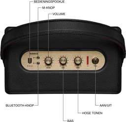 Marshall Kilburn III Speaker BT Black & Brass — thumbnail 4