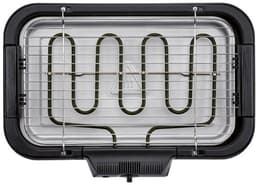 SILVERCREST® KITCHEN TOOLS Elektrische BBQ - Barbecue - Kenmerk: ook als tafel BBQ te gebruiken - Grilloppervlak: 41 x 24 cm - Hoogte met onderstel: 75 cm - Oververhittingbeveiliging - Uitneembare opvangbak voor vet - Plateau voor BBQ gereedschap — thumbnail 2