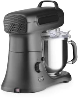 HENDI planeetmixer 7 liter - 470x263x413 mm - rvs kom - zwart - kneden en kloppen - professioneel — thumbnail 2