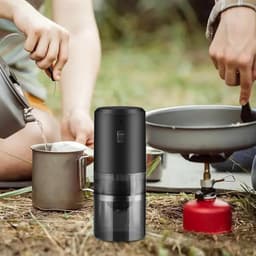 koffiezetapparaat - koffiemachines - koffiemolen - draagbare koffiemachine - Koffiezetapparaat met molen - draagbaar koffiezetapparaat - lichtgewicht koffiemolen - oplaadbare koffiemachine - reiskoffiezetapparaat — thumbnail 3