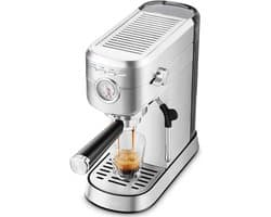 Espressomachine - Koffiezetapparaat - Koffiemachines - Zilver