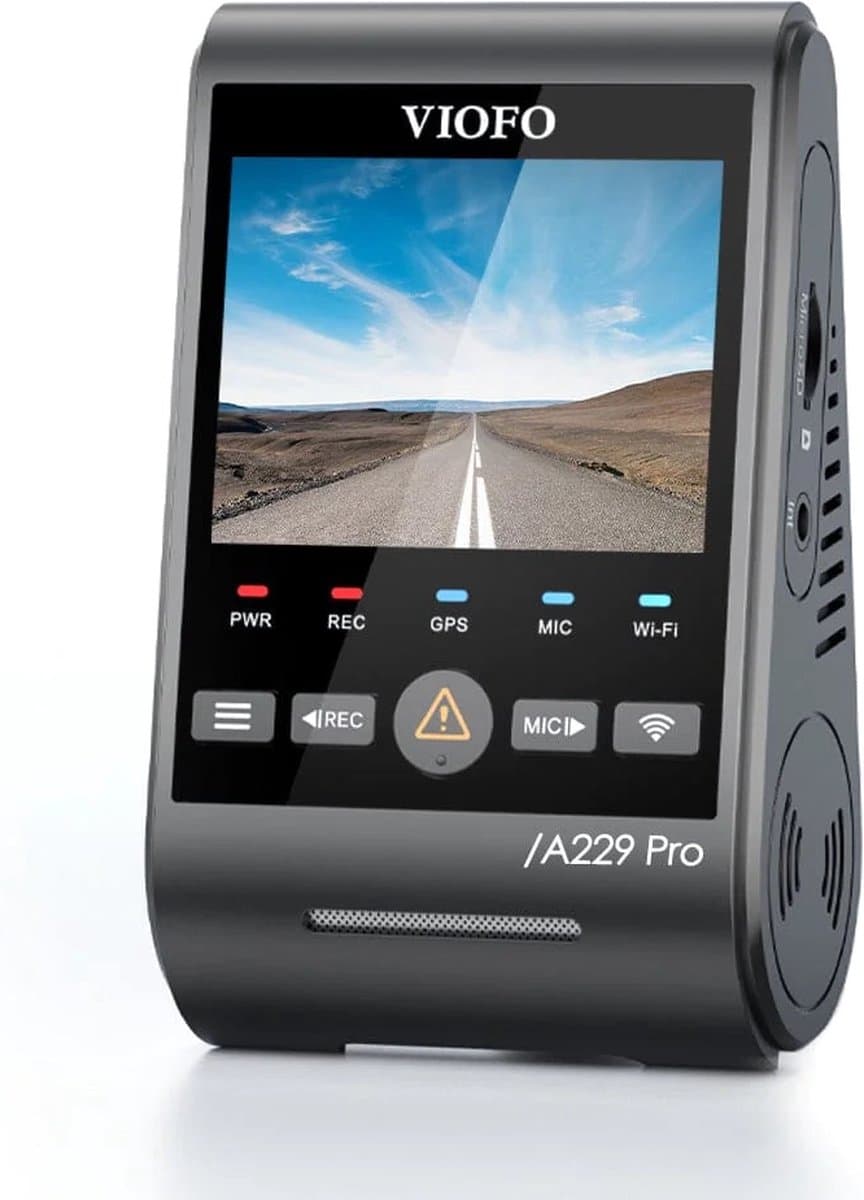 VIOFO A229 PRO Serie - Dashcam - 4K Ultra HD - GPS - HDR — afbeelding 1