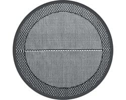 vidaXL - Buitenkleed - ARAKIL - Ø160 - cm - polypropeen - grijs