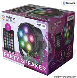 PartyFunLights - 6 LED - PAR - Disco Lamp - Party Speaker - USB - met afstandsbediening — thumbnail 4