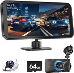 Dashcamera met GPS-navigatie en Afspelen van Opnames - Full HD - Nachtzicht - 170-graden Weergave - Ingebouwde GPS — thumbnail 1