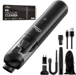 Carsweep® Auto Stofzuiger V2 - Handstofzuiger - Auto Stofzuiger draadloos - Air Duster - Kleine Stofzuiger - Kruimelzuiger - Geschikt voor in de auto en in huis — thumbnail 1