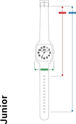 Ice Watch Ice Smart Junior 2.0 - Kindersmartwatch - Siliconen - Blauw - Ø 38 mm — thumbnail 2