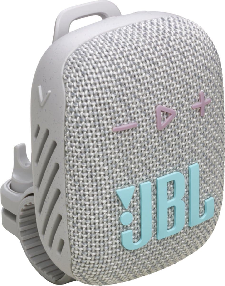 JBL Wind 3S - Draagbare Mini Bluetooth Speaker - Waterdicht - met gratis Handlebar-mount - Grijs — afbeelding 1