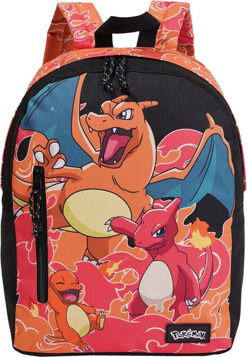 Pokémon - Rugzak – Charmander & Charizard Evolution – 42 cm – ergonomisch met laptopvak — afbeelding 1