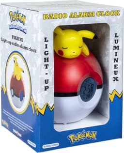 Teknofun Pokémon Pikachu - FM wekkerradio met LED nachtlamp — thumbnail 5