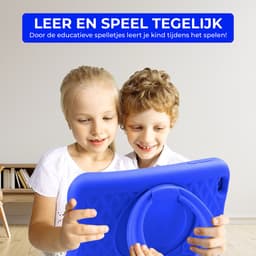 Relave Kindertablet 8 Inch - Kindertablet vanaf 3 Jaar – 3000mAh batterij – 32 GB geheugen – 2Gb RAM – Ouderlijk Toezicht – NL apps – Incl. Beschermhoes – Blauw — thumbnail 2