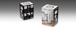 MS-220W - Muse filter-koffiezetapparaat, 1,4 L, wit/messing — thumbnail 3