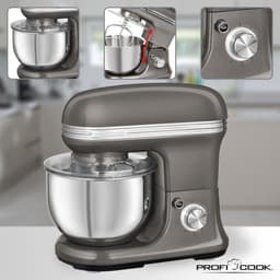 ProfiCook KM 1197 - Keukenmachine - 1200 W - 5 liter - antracietgrijs — thumbnail 3
