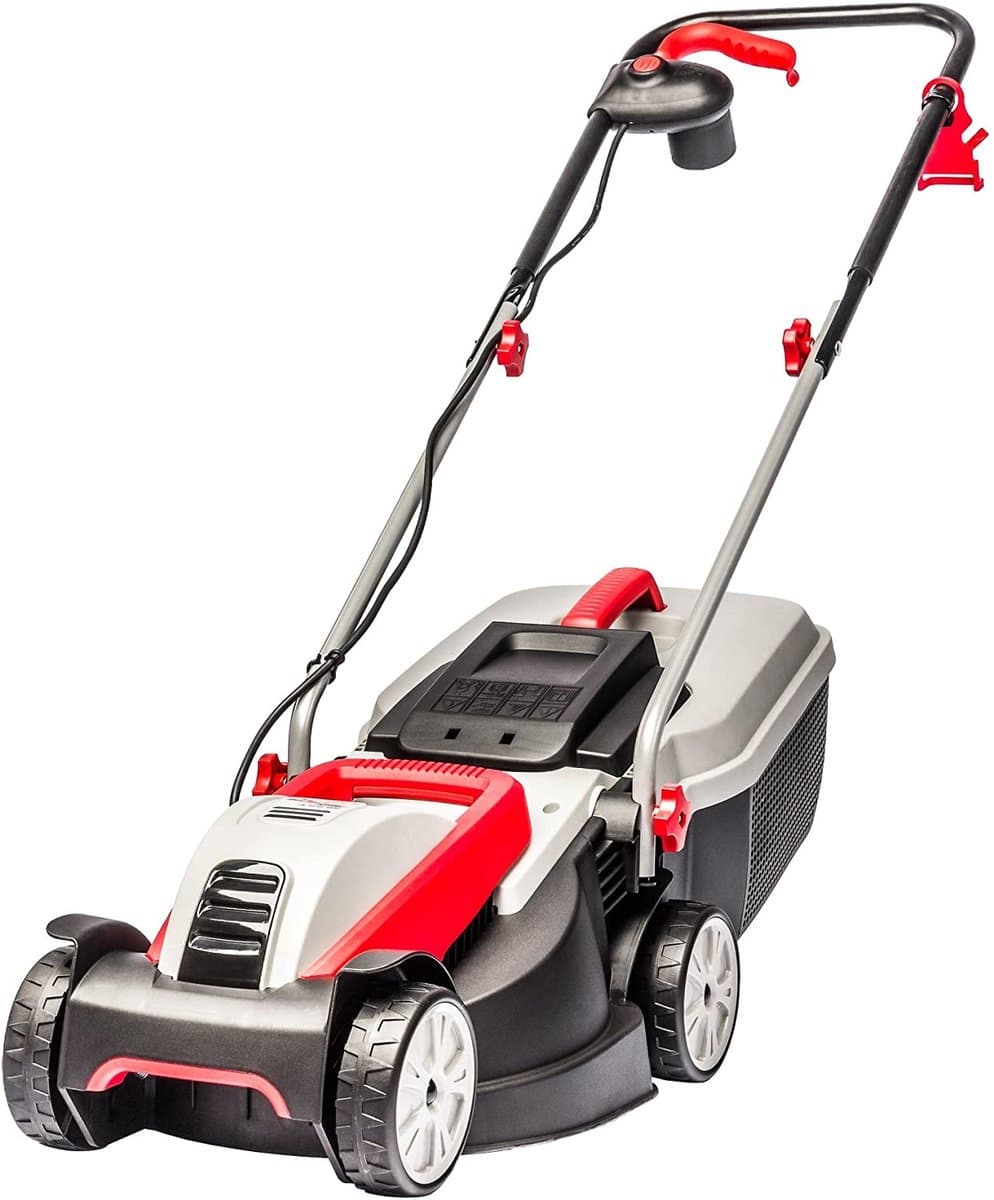 AL-KO Elektrische Grasmaaier 2 in 1-functie: maaien en oogsten met 30L opvangbak - 1000W - 32cm maaibreedte - 250m² - Maaihoogte 20-60mm — afbeelding 1