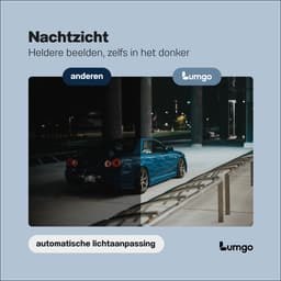 Lumgo Dashcam Voor Auto – Full HD – 150° Groothoeklens – 64GB SD Kaart Inbegrepen – Nachtzicht – App (Wi-Fi) – G-Sensor – Compact Design — thumbnail 4