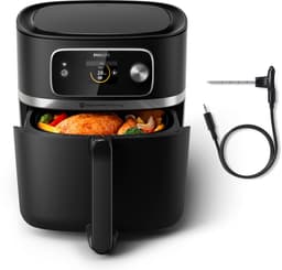 Philips 7000 Series Airfryer - Combi XXL Connected - HD9880/90 - Rapid CombiAir - 8.3L - Tot 6 personen - Met Voedselthermometer — thumbnail 1