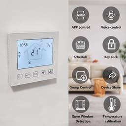 Slimme WiFi Thermostaat voor Water en Vloerverwarming met App en Spraakbesturing — thumbnail 3