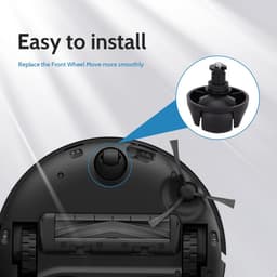 Voorwiel - Geschikt voor Dreame L10 Pro L10 Plus 1T X10 X20 X30 Robotstofzuiger - Wielen Accessoires — thumbnail 4