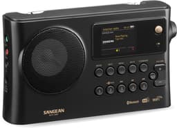 Sangean WFR-28BT - Bluetooth - Internetradio - FM/AM radio - Zwart — thumbnail 4