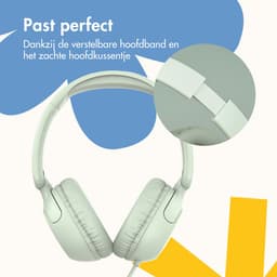 imoshion Kinder Koptelefoon met Draad - Met Decibelbegrenzer en Stickervellen - Koptelefoon Kinderen met AUX Kabel — thumbnail 5