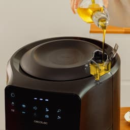Cecotec Cecofry Rain M Enkel 5,5 l Vrijstaand 1550 W Heteluchtfriteuse Zwart — thumbnail 2