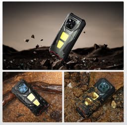 DOOGEE VMAX Play 5G - Robuuste Smartphone - Robuuste Telefoon - 36GB RAM+512GB ROM - 100 LM projector - 1200 Lumen Campinglamp - 20500mAh/45W - 6,78 inch FHD+ 120Hz - 200MP AI Camera - 20MP Nachtzicht - Android 15 - IP68 NFC - GPS - Zwart — thumbnail 2