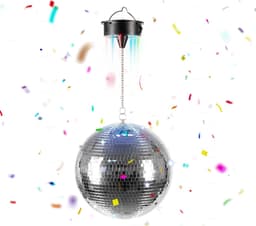Discobal - 20 cm - met motor en led-licht — thumbnail 1