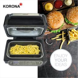 Multifunctionele 8-in-1 Heteluchtfriteuse Oven met Grill en Pizzafunctie - 6 Liter — thumbnail 3