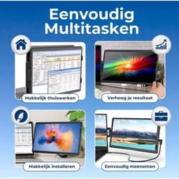 Portable Monitor - Draagbare Scherm - Uitbreider - Full HD — thumbnail 2