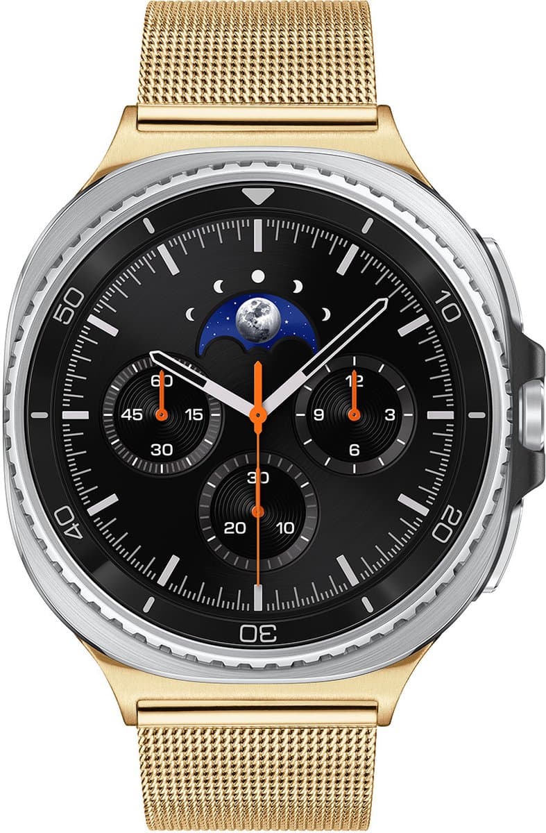 Samsung Special Edition Galaxy Watch 8 CLASSIC LTE Zwart/Goudkl Mesh 46mm — afbeelding 1