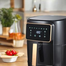 Hot Air Fryer 1800 W - 6.9 L met 8 Kookprogramma's - Keramische Coating - Instelbare Temperatuur 80-200 °C — thumbnail 2