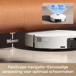 MOVA Z60 Ultra Roller Standalone – Robotstofzuiger met Dweilfunctie - 26.000 Pa Zuigkracht - Zelfreinigend Station & Tapijtbeveiliging - Geschikt voor huisdierharen, alle vloertypen en tapijten — thumbnail 5