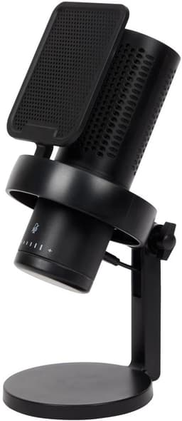 Nor-Tec Streaming Microfoon | USB Microfoon Gaming | Microfoon Podcasting | Professionele Condensator Microfoon | LED Verlichting 6 Modi | Cardioïde Richting | Microfoon voor PC Laptop PS5 | Volume Knop | 180° Verstelbare Standaard — thumbnail 3