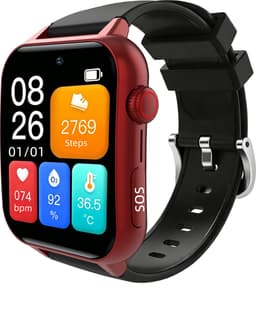 WatchToCare Pulse GPS Alarmhorloge Senioren | Camera | Valdetectie | 3-4 Dagen Accu | Discreet Design | Zonder Abonnement | Zwart — thumbnail 5