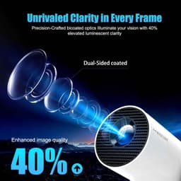 Trendique - Mini Beamer - Draagbare Projector - 4K Android 11 HY300 Pro - Outdoor Cinema - HiFi-luidspreker 720P HD ondersteund — thumbnail 5